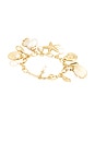 view 3 of 3 Linda Shell Bracelet in Gold