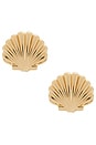 view 1 of 3 Sandy Earrings in Gold