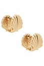 view 2 of 3 Sandy Earrings in Gold