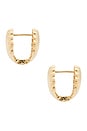 view 3 of 3 Sandy Earrings in Gold