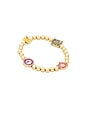 view 1 of 3 University Of Alabama Mixed Icon Pisa Bracelet in Gold