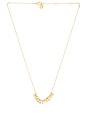 view 1 of 2 University Of Alabama Slogan Bubble Necklace in Gold