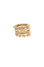 view 2 of 3 Rosaire Ring in Clear