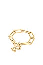 view 2 of 2 Hera Link Bracelet in Gold