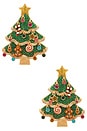 view 1 of 2 Christmas Tree Statement Earrings in Multi