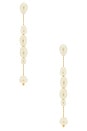 view 1 of 1 Cindy Pearl Earrings in Pearl