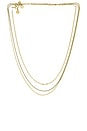 view 1 of 3 Anita Water Resistant Necklace Set in Gold