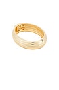 view 3 of 3 Odessa Hinge Bangle in Clear