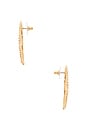 view 2 of 2 PENDIENTES VISTOSOS STARFISH in Gold