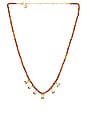 view 1 of 2 University Of Texas At Austin Beaded Slogan Necklace in Multi