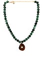 view 1 of 2 SAUTOIR PENDENTIF JAMIE in Green