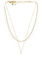 view 1 of 3 Rue Waterproof Necklace Set in Gold