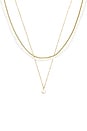 view 2 of 3 Rue Waterproof Necklace Set in Gold