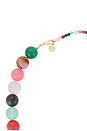view 4 of 3 Jane Beaded Necklace in Dark Multi