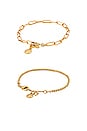 view 2 of 4 Ainsley Bracelet Set in Gold