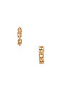 view 2 of 2 Michel Curb Chain Ear Cuff Set in Gold