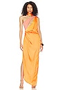 view 1 of 3 Asaka Dress in Orange