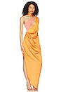 view 2 of 3 Asaka Dress in Orange