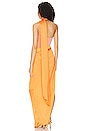 view 3 of 3 Asaka Dress in Orange