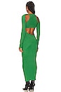 view 5 of 5 Alora Cut Out Maxi Dress in Hunter Green