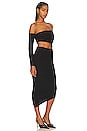view 2 of 4 Botanico Off The Shoulder Maxi Dress in Black