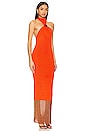 view 2 of 3 Sahara Dress in Orange
