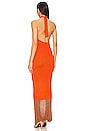 view 3 of 3 Sahara Dress in Orange