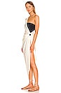 view 4 of 5 Nikka Dress in Vanilla & Black
