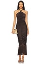 view 1 of 3 Zoe Dress in Maroon