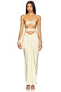 view 1 of 3 Giselle Dress in Marble Ivory
