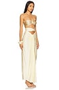view 2 of 3 Giselle Dress in Marble Ivory