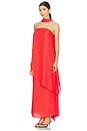 view 4 of 5 El Dress in Fire Red