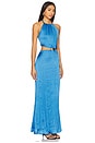 view 2 of 4 Lexi Dress in Zircone Blue