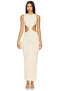 view 1 of 3 Blade Dress in Marble Ivory