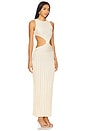 view 2 of 3 Blade Dress in Marble Ivory