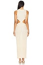 view 3 of 3 Blade Dress in Marble Ivory