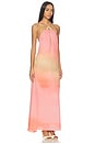 view 2 of 3 Rondine Maxi Dress in Coral Reef