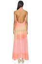 view 3 of 3 Rondine Maxi Dress in Coral Reef