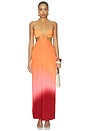 view 1 of 4 Riri Maxi Dress in Arancia