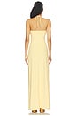 view 3 of 3 MAXIVESTIDO ROMINA  in Giallo Chiaro