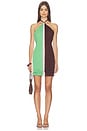 view 1 of 3 Coco Mini Dress in Caffe Verde
