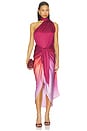 view 1 of 3 Lora Maxi Dress in Tramonto Bordo