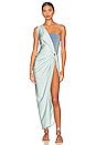 view 1 of 4 Nikka Dress in Lagoon
