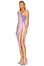 view 3 of 4 Nikka Midi Dress in Malva