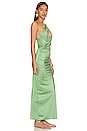 view 2 of 4 Lia One Shoulder Maxi Dress in Cactus