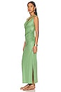 view 3 of 4 Lia One Shoulder Maxi Dress in Cactus