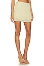view 2 of 6 Lira Mini Skirt in Butter