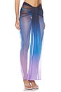 view 2 of 6 Nia Maxi Skirt in Tramonto Blu