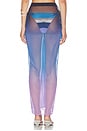 view 4 of 6 Nia Maxi Skirt in Tramonto Blu