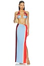 view 5 of 6 Zur Maxi Skirt in Funky Aperol